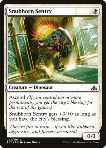 Snubhorn Sentry image