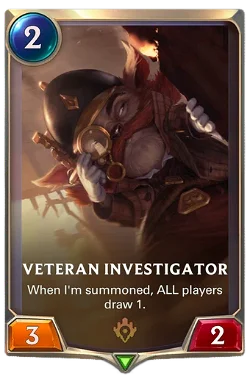 Investigatore veterano