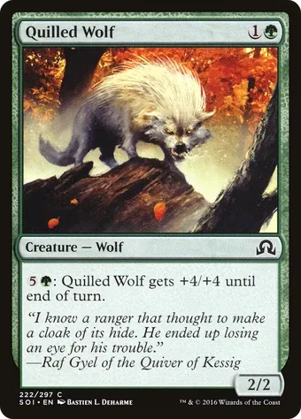 Quilled Wolf image