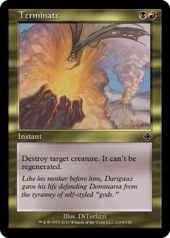 Terminate image