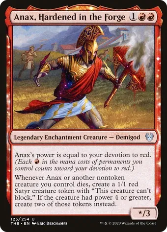 Anax, Hardened in the Forge image