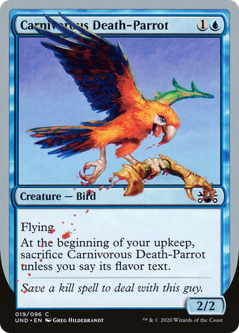 Carnivorous Death-Parrot image