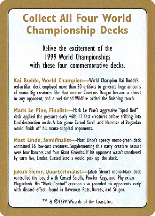 1999 World Championships Ad image