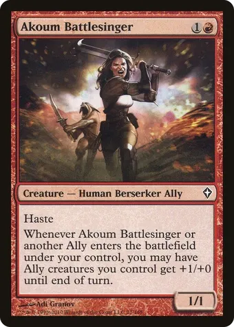 Akoum Battlesinger image