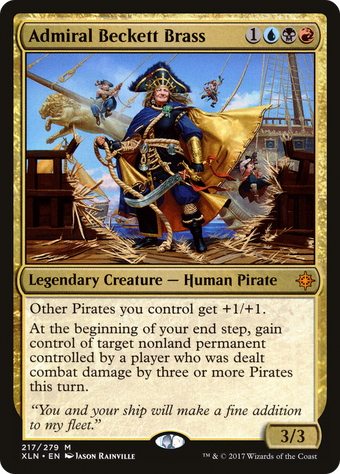 Admiral Beckett Brass image