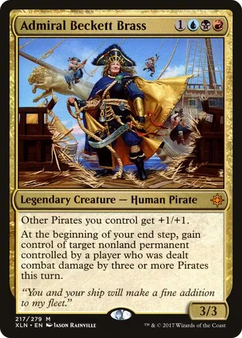 Admiral Beckett Brass image