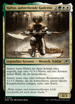 Haliya, aufstrebende Kadettin image