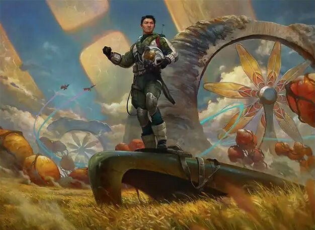 Galactic Wayfarer Crop image Wallpaper