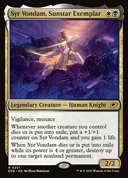 Syr Vondam, Sunstar Exemplar image