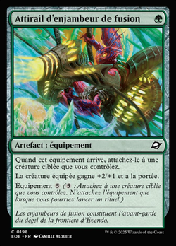 Attirail d'enjambeur de fusion image