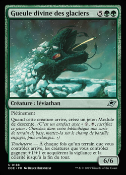 Gueule divine des glaciers