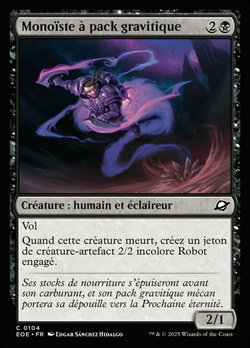 Monoïste à pack gravitique image