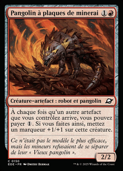 Pangolin à plaques de minerai