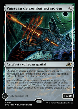 Vaisseau de combat extincteur image