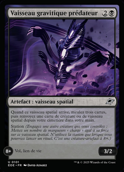 Vaisseau gravitique prédateur image