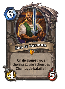 Bob le barman