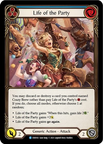 Life of the Party Crop image Wallpaper