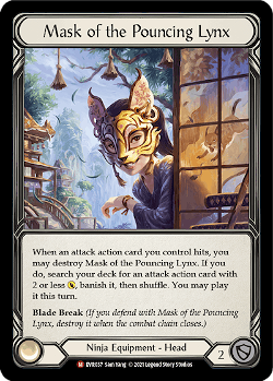 Mask of the Pouncing Lynx
猞猁猛扑面具 image