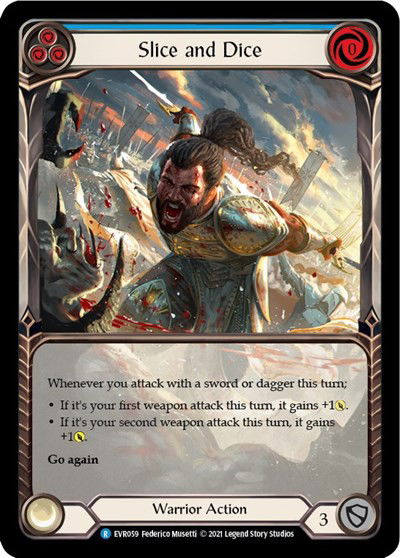 Slice and Dice (3) | Flesh and Blood FAB Cards