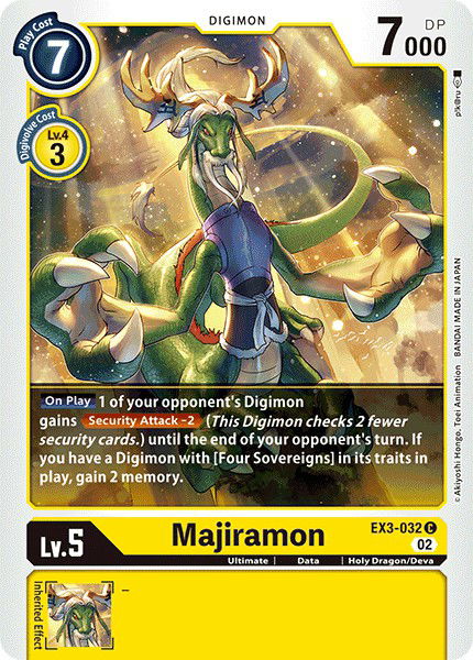 Majiramon EX3-032 Crop image Wallpaper