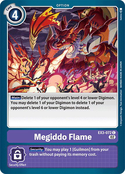 Megiddo Flame EX3-072 Crop image Wallpaper