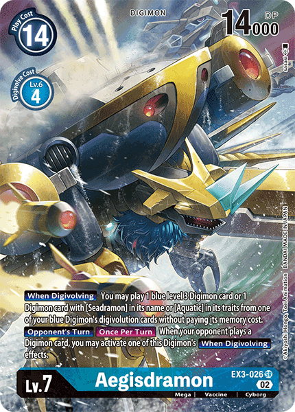 Aegisdramon EX3-026 image