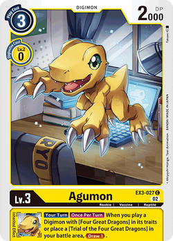 Agumon EX3-027