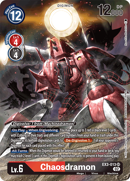 Chaosdramon EX3-013 Full hd image