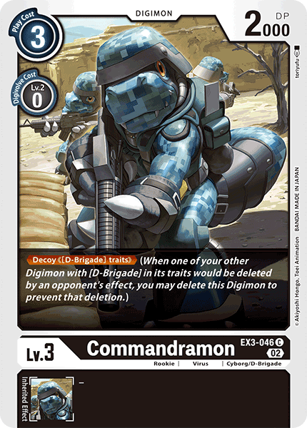 Commandramon EX3-046 Full hd image