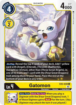 Gatomon EX3-030