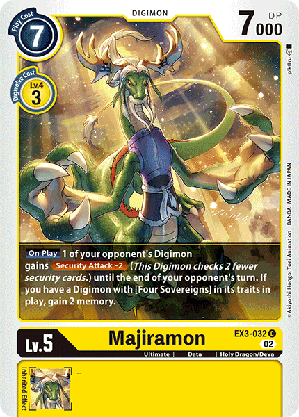 Majiramon EX3-032 Full hd image