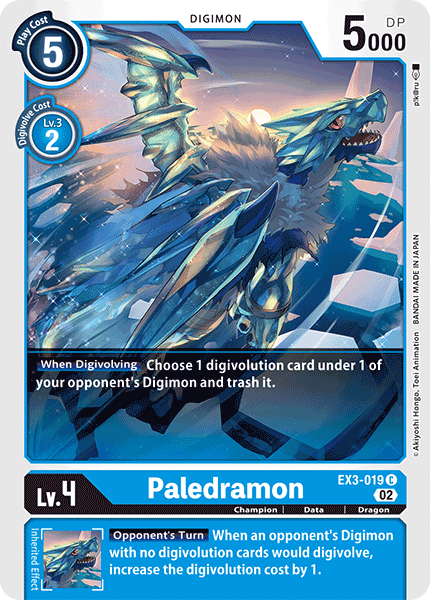 Paledramon EX3-019 Full hd image