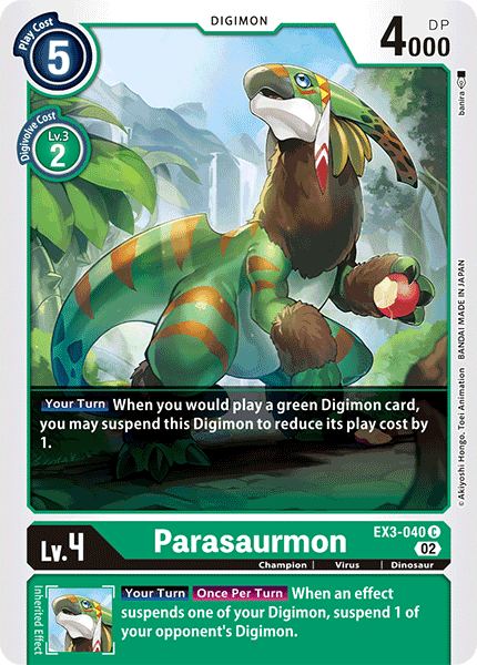 Parasaurmon EX3-040 image