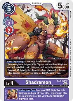 Shadramon EX3-058