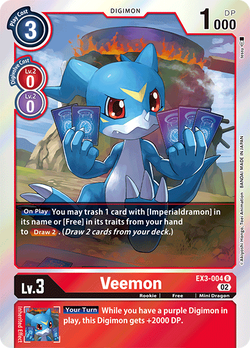 Veemon EX3-004