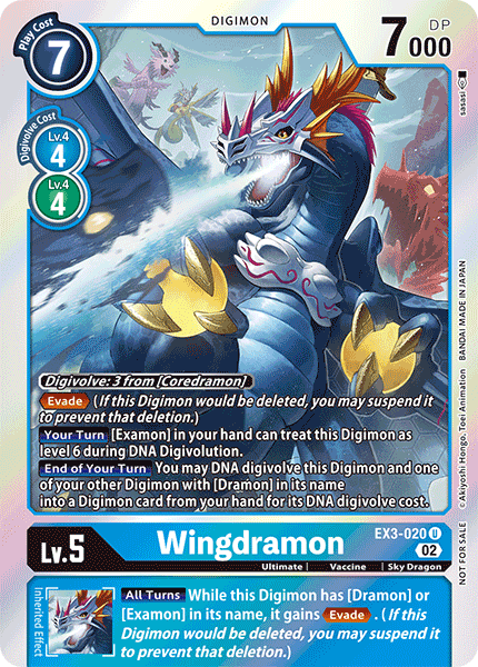 Wingdramon EX3-020 Full hd image