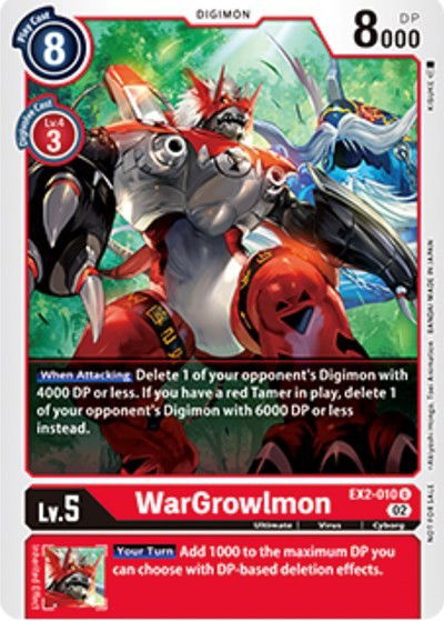 WarGrowlmon - EX2-010 Crop image Wallpaper