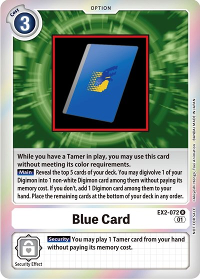 Blue Card Full hd image