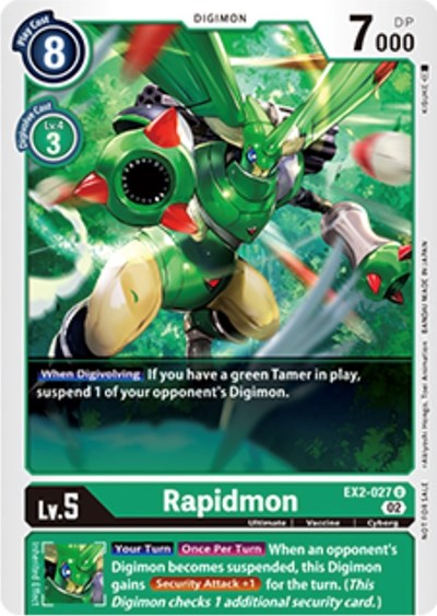 Rapidmon - EX2-027 Full hd image