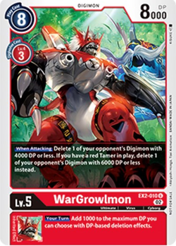 WarGrowlmon - EX2-010