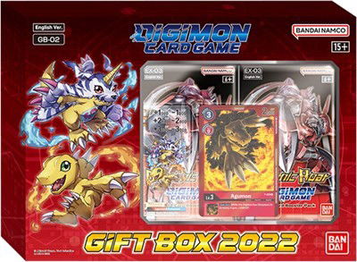 Gift Box 2022: Agumon & Gabumon Crop image Wallpaper