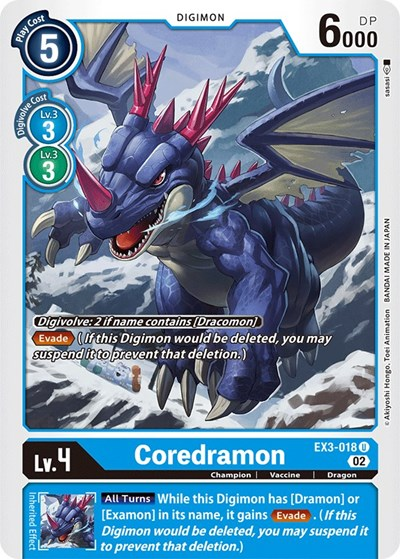 Coredramon - EX3-018 Full hd image