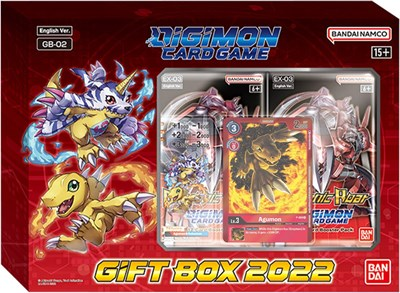 Gift Box 2022: Agumon & Gabumon Full hd image