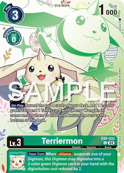 Terriermon Crop image Wallpaper