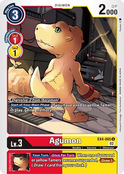 Agumon - EX4-005