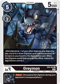 Greymon - EX4-044 image