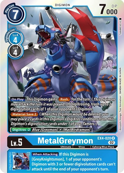 MetalGreymon - EX4-020 image