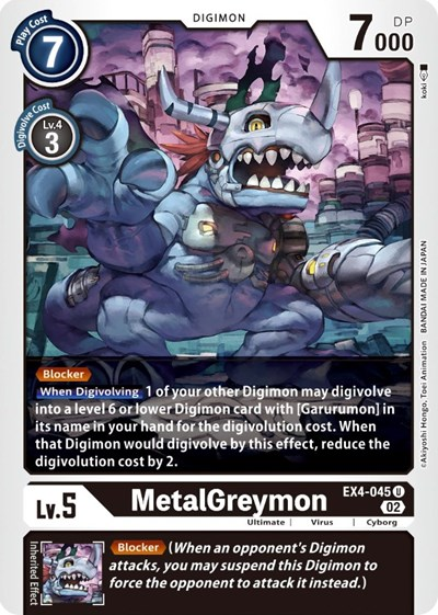 MetalGreymon - EX4-045 Full hd image