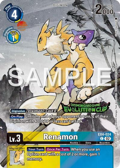 Renamon - EX4-024 Full hd image