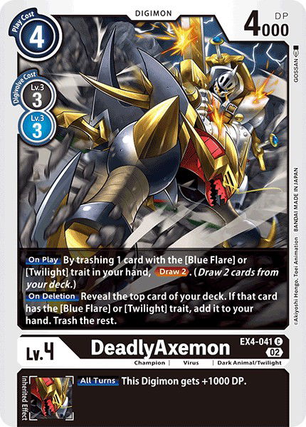 DeadlyAxemon EX4-041 Crop image Wallpaper